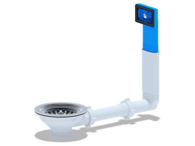 Перелив Ани д/мойки 3 1/2 (диам.90мм) N305 АНИ пласт 350509