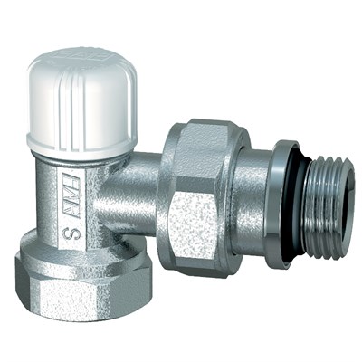 Вентиль запорный угловой 1/2" ВР, уплотнение EPDM 887259