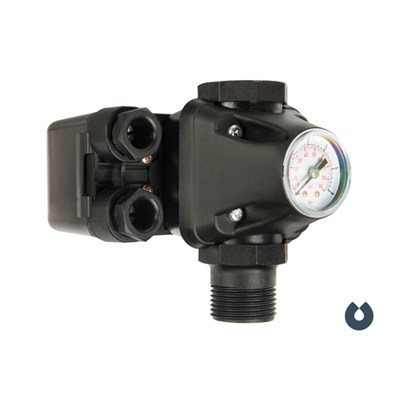 Реле давления РМ/5-3W 1"  ITALTECNICA со встроенным манометром (Италия) 524291