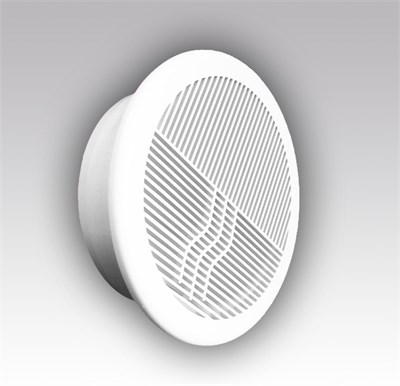 Решетка вент. D143 с фланцем разъемная D100 10РПКФ ERA 511352