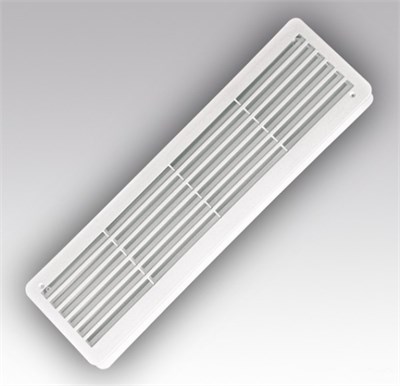 Решетка вент. переточная 450*91 фланец 420x73 4409ДП двусторонняя ERA 509071