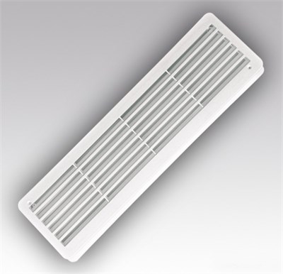 Решетка вент. переточная 450*131 фланец 432х117 4513ДП двусторонняя ERA 509072