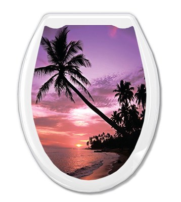 Сиденье для унитаза "Универсал Декор" Закат Европласт 506810