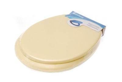 Сиденье для унитаза мягкое (кремовое) 370108