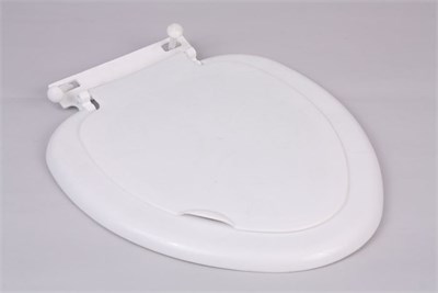 Сиденье для унитаза овал белое 370123