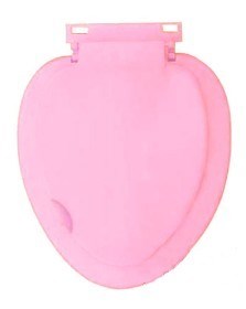 Сиденье для унитаза овал розовый 502409