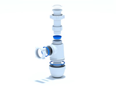 Сифон 1 1/2*40 без выпуска C0120 АНИ пласт 350533