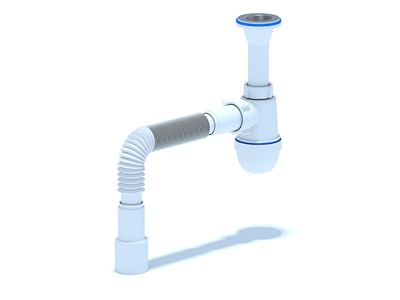 Сифон 1 1/4*40 Ani с гофрой 40*40*50 C2015 АНИ пласт 504876