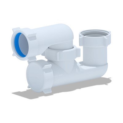 Обвязка на ванну 1 1/2*40 Ani регулируемая, без выпуска Е200 АНИ пласт 504878