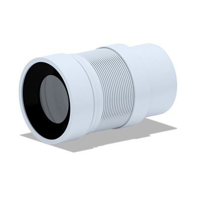 Слив д/унитаза 190/370 Ani гибкий с выпуском K821 АНИ пласт 507827