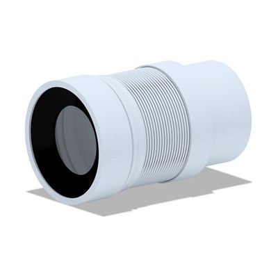 Слив д/унитаза 190/370 Ani гибкий с выпуском K821R АНИ пласт 00001620