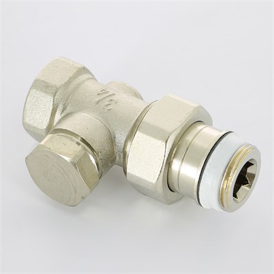 Вентиль обратный НВ 3/4" никелированный с разъемным соединением 870404