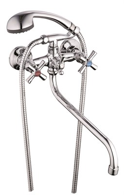 Смеситель для ванны и раковины 1/2 кер Glauf QFR7-A722 518938