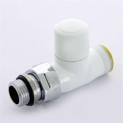 Вентиль обратный НН 1/2" х М24 х 19 цвет белый, New-Smart 867226