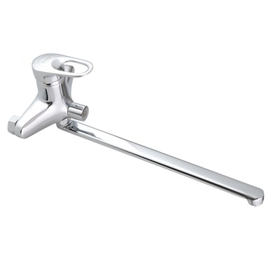 Смеситель для ванны и раковины 40к F2204 FRAP (L излив, хром, латунь) 511305