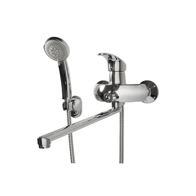 Смеситель для ванны и раковины 40к F2221 FRAP див корп (L излив, хром, латунь) 511308