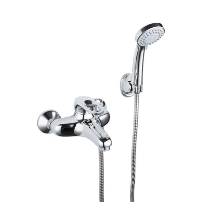 Смеситель для ванны 40к F3204 FRAP шар. перекл. в корп. (хром, латунь) 518149