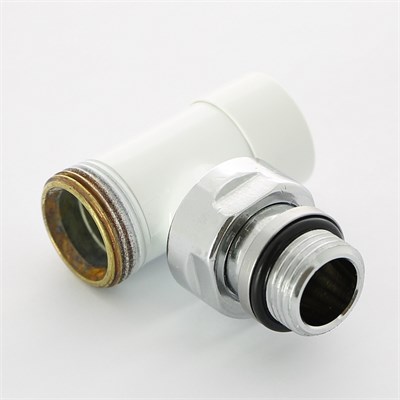 Вентиль обратный угловой НН 1/2 х 3/4" ЕК цвет белый, Compact 858706