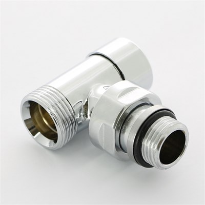 Вентиль обратный угловой НН 1/2" х 3/4" ЕК хромированный, Compact 872767