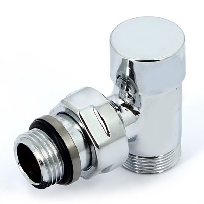 Вентиль обратный угловой НН 1/2" х М24 х 19 хромированный, Compact 869543