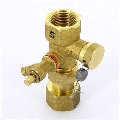 Вентиль отсечной В 3/4" пломбируемый для расширительных баков 866829