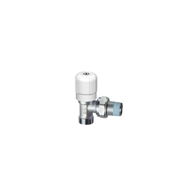 Вентиль ручной угловой Н 1/2" х М24 х 19 с разъёмным соединением 878914