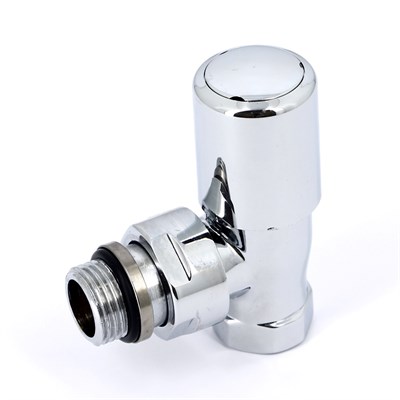 Вентиль ручной угловой НВ 1/2" хромированный, Compact 868836