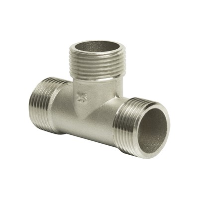 Тройник 1'' нар/нар/нар VRT® никель 509934