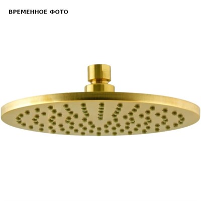 Верхний душ Remer 30 см, браш. золото 863094