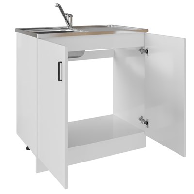 Тумба 80 ЛДСП белая 310603