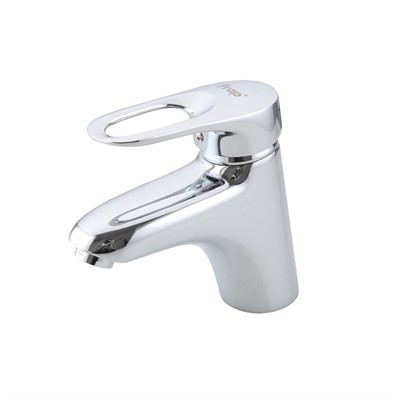 Смеситель для раковины 40к F1004 FRAP (литой, п/шпильку, хром, латунь) 515984