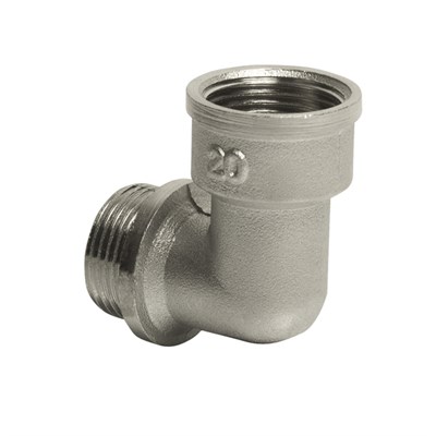 Уголок 3/4'' вн/нар с ограничением VRT® никель 503058