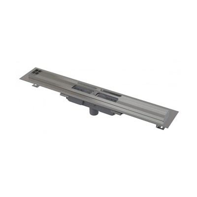 Водоотводящий желоб с порогами для перфорированной решетки, с вертикальным стоком 883174