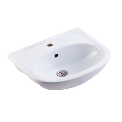 Раковина накладная "Уют-55" белая (Rosa) 506465