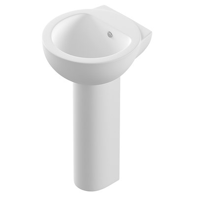 Умывальник-тюльпан "Art-50" с отв (Sanita Luxe) 522061