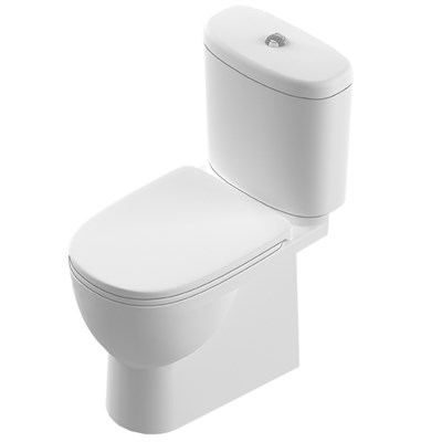 Унитаз-компакт "Art Comfort" (а/вспл, гор, ниж, 2кн.Oliveira, дюро м/лифт,clip up) (Sanita Luxe) 522056