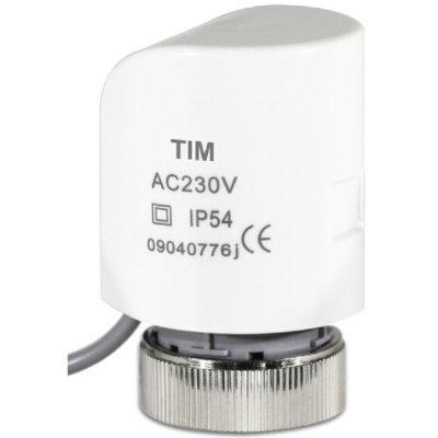 Сервопривод электротермический нормально открытый TIM  M30x1.5 - 230В / 2М  [1 шт], арт. M315NO M315NO
