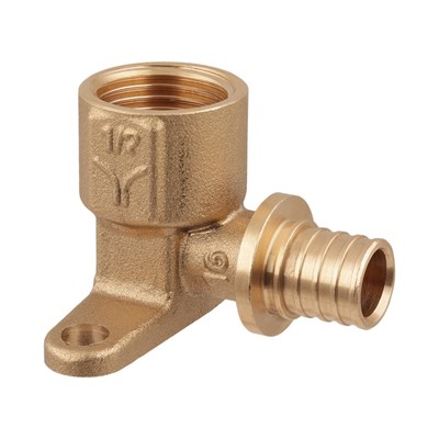 Водорозетка аксиальная 16 х 1/2", h = 80 мм 870243