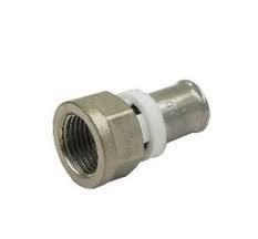 Пресс-муфта переходная комбинированная TIM Ф16 - 1/2" гайка  [30 шт], арт. F-S1602FN F-S1602FN
