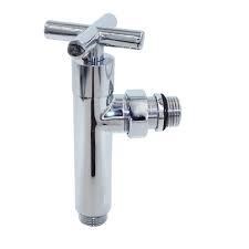 Поворотный кран для углового соединения TIM 1/2"-1/2" [крестовинный] штуцер / штуцер  [1 пара], арт. KV11-LMM022 KV11-LMM022