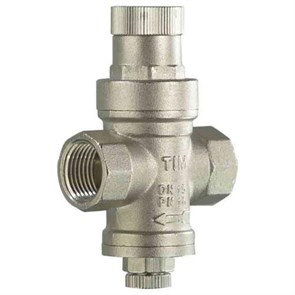 Редуктор давления TIM 3/4" 1-4 бар [с возможностью установки манометра]  [1 шт], арт. BL2803A BL2803A