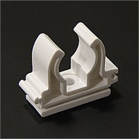 Фиксатор для трубы 20 PP-R PRO AQUA БЕЛЫЙ 507023