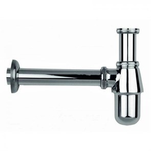 Сифон TIM - ZEISSLER металлический для раковины (бутылочный)  [1 шт.], арт. BAS0802S BAS0802S