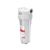 Фильтр магистральный 1/2'' для хол. воды прозр. 10"  PRIO (НОВАЯ ВОДА) (AU020) АКЦИЯ 506666