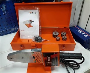 [TIM] Паяльник для полипропиленовых труб и фитингов Ф20-40, 1200 Вт  [1 шт], арт. WM-10C WM-10C