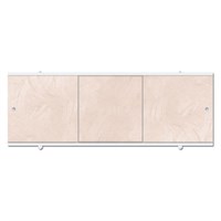 Экран для ванны ПРЕМИУМ А (алюм. профиль) 1,5 коричневый 00001019