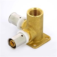 Водорозетка пресс-В 16 х 1/2' x 16 3-х плоскостная 878537