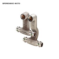 Водорозетка пресс-В 18 проходная для подключения радиатора, Sanpress с SC-Contur 871958