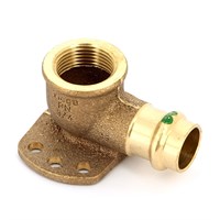 Водорозетка пресс-В 18x3/4' бронза Sanpress SC-Contur 860006