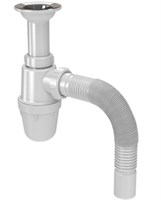 Сифон для кухни с удлин. выпуском 1 1/2